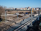 Vstavba novho ndra v Praze-Bubnech m do finle, prvn vlaky by se zde...