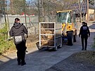 Samice vyr na cestu ze vdska do novho domova v Zoo Ostrava. (4. dubna...