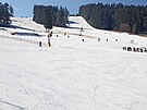 Ke st�etu do�lo na sjezdovce P�nsk� (v horn� ��st� sn�mku vpravo)