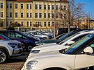 Parkovit ped arelem budjovick nemocnice bv asto pln.
