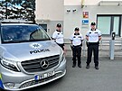 Brnnt dlnin policist (zleva Jakub Marek, tpn Pruchnicki a Martin...