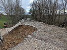 Dlnci buduj v okol Pozoic na Brnnsku hned pt navazujcch sek...