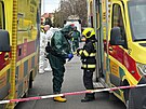 IZS zasahuje na praskm Bevnov, kde mu hrozil putnm plynu, vbuchem a...