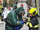 IZS zasahuje na praskm Bevnov, kde mu hrozil putnm plynu, vbuchem a...