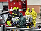IZS zasahuje na praskm Bevnov, kde mu hrozil putnm plynu, vbuchem a...