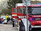 IZS zasahuje na praskm Bevnov, kde mu hrozil putnm plynu, vbuchem a...