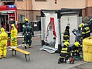IZS zasahuje na praskm Bevnov, kde mu hrozil putnm plynu, vbuchem a...