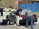 Policie vyetuje loupen pepaden v praskm Karln. (9. dubna 2025)