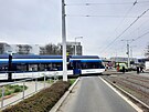 V Olomouci vykolejil na p�ejezdu vlak, zran�ny byly dv� cestuj�c�. (2. dubna...