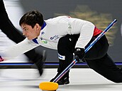 �eský curler Luká� Klíma.