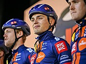 Pavel Bittner p�ed klasikou Kuurne - Brussel - Kuurne.