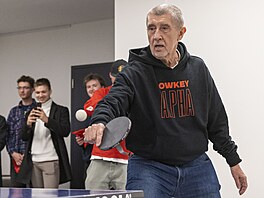 Diskuse Mladého ANO trvala 90 minut, pak si úastníci zahráli s Babiem...