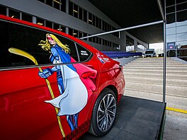 V Budvar arén� i jejím okolí je v�e p�ipraveno na za�átek mistrovství sv�ta �en...