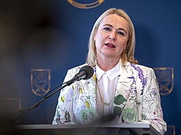 Ministryn obrany Jana ernochová (ODS) (9. dubna 2025)
