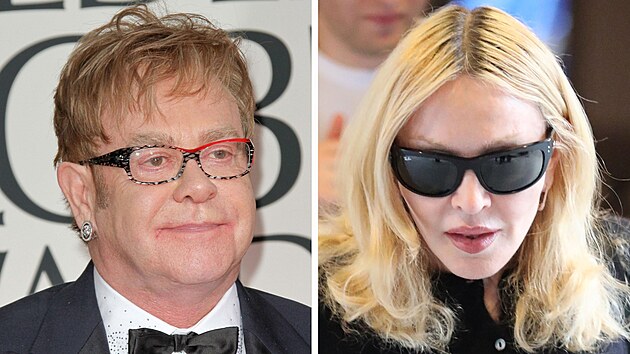Zp�va�ka Madonna a Elton John