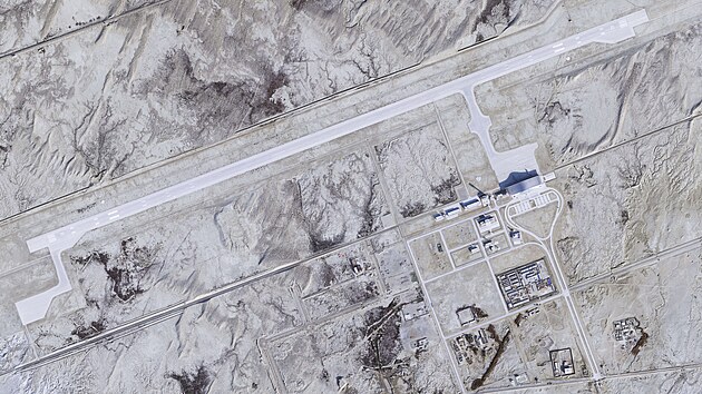 Satelitn� sn�mek leti�t� v p�kist�nsk�m Gw�daru