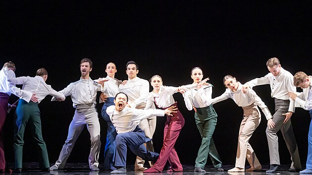 Baletn pedstaven Triangl na prknech divadla F. X. aldy v Liberci