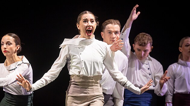 Baletn pedstaven Triangl na prknech divadla F. X. aldy v Liberci