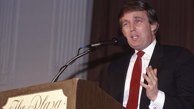Americk prezident Donald Trump na archivn fotce (1. prosince 1988)