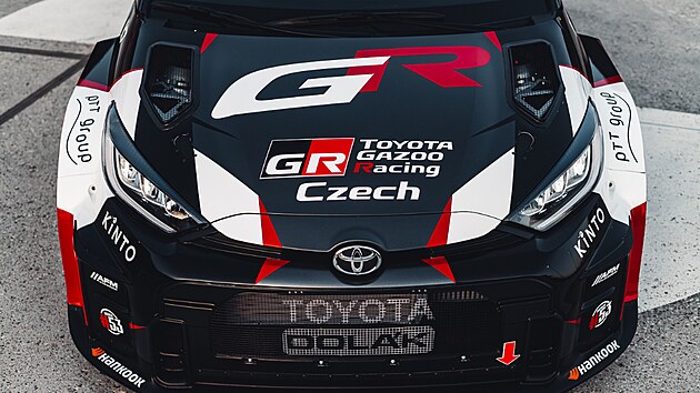 Toyota GR Yaris Rally2 eskho rallye zvodnka Filipa Maree.