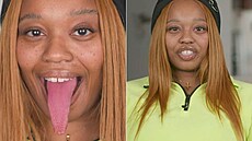 Chanel Tapperová má ob�í jazyk.