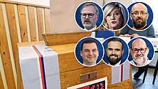 Ve vý�ezu zleva naho�e Patr Fiala, Alena Schillerová, Daniel Sterzik, Petr...