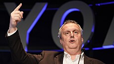 V Praze pro se koná konference Bezpe�ná budoucnost. Na snímku Tomá� Pojar. (3....