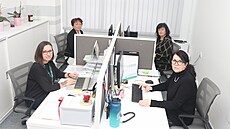 Tým z Centra preventivní zdravotní pé�e ústecké Masarykovy nemocnice