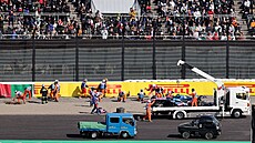 Jack Doohan rozbil svoji formuli p�i tréninku na závod v Japonsku.