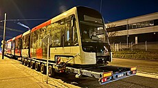 První tramvaj KODA FORCITY PLUS PRAHA 52T s evidenním íslem 9503 dorazila do...