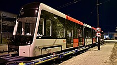 První tramvaj KODA FORCITY PLUS PRAHA 52T s evidenním íslem 9503 dorazila do...