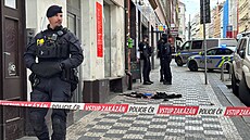 T�i zran�ní po útoku no�em na Milady Horákové, úto�ník byl zadr�en (6. dubna...