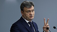 N�mecká ministryn� zahrani�í Annalena Baerbocková a moldavský premiér Dorin...