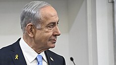 Izraelský premiér Benjamin Netanjahu se úastní soudního procesu s obvinním z...