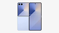 Samsung Z Flip 7 rendery