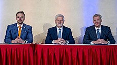 Slavnostní podpis p�ihlá�ky na XXV. Zimní olympijské hry v Itálii 2026 za...