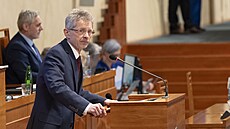 P�edseda Senátu Milo� Vystr�il z ODS