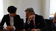 Lenka Bradá�ová se 1. dubna 2025 v Brn� ujala postu �éfky Nejvy��ího státního...