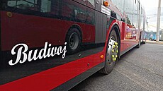 V Bud�jovicích u� je tradice, �e dostávají trolejbusy jména.