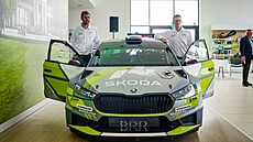 koda Fabia RS Rally2 závodníka Filipa Kohna pro sezonu 2025.