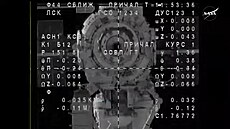 P�ibli�ování lodi Sojuz MS-27 k ISS.