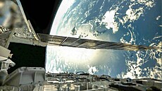 Zábry prvního prototypu satelitu konstelace Kuiper na obné dráze