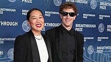 Priscilla Chanová a Mark Zuckerberg na Breakthrough Prize v Santa Monice (5....