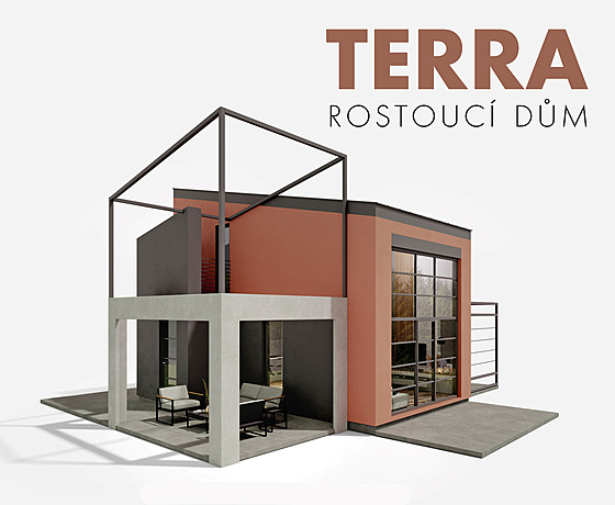 Rostoucí dm Terra  experimentální projekt s vyuitím prvk 3D technologie
