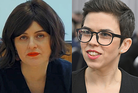 Zleva: Jana Maláová, Olga Richterová