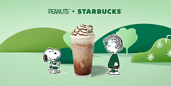 Neodolatelná novinka: limitovaný Joe Kind Snoopy Frappuccino® Blended Beverage.