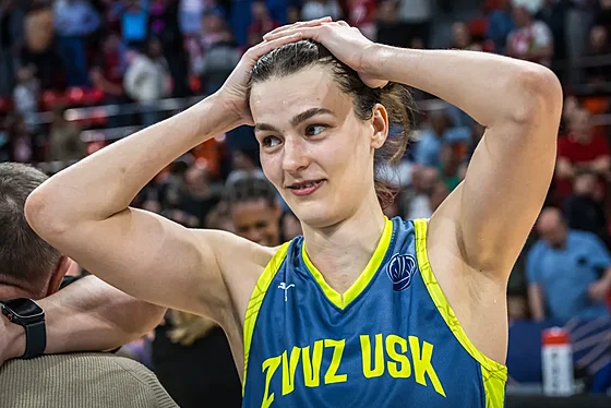 Veronika Voráková neme uvit, e USK Praha míí do finále Euroligy.