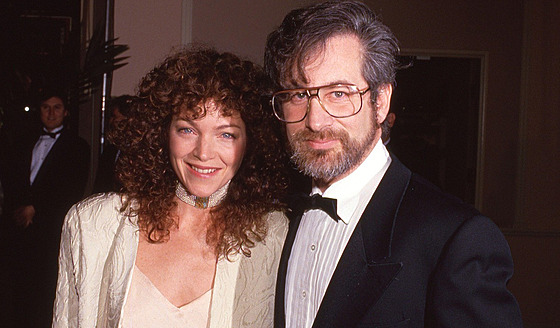 Amy Irvingová a Steven Spielberg (1989)