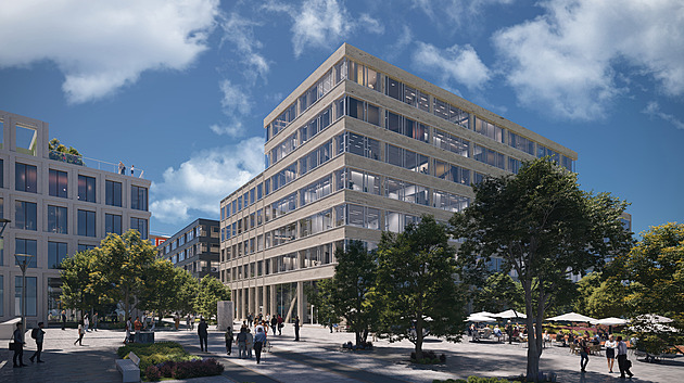 Vizualizace projektu Smíchov City spolenosti Sekyra Group (2. kvtna 2025)