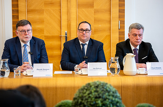 Zámr postavit v Ostrav justiní palác pedstavili primátor Ostravy Jan Dohnal...